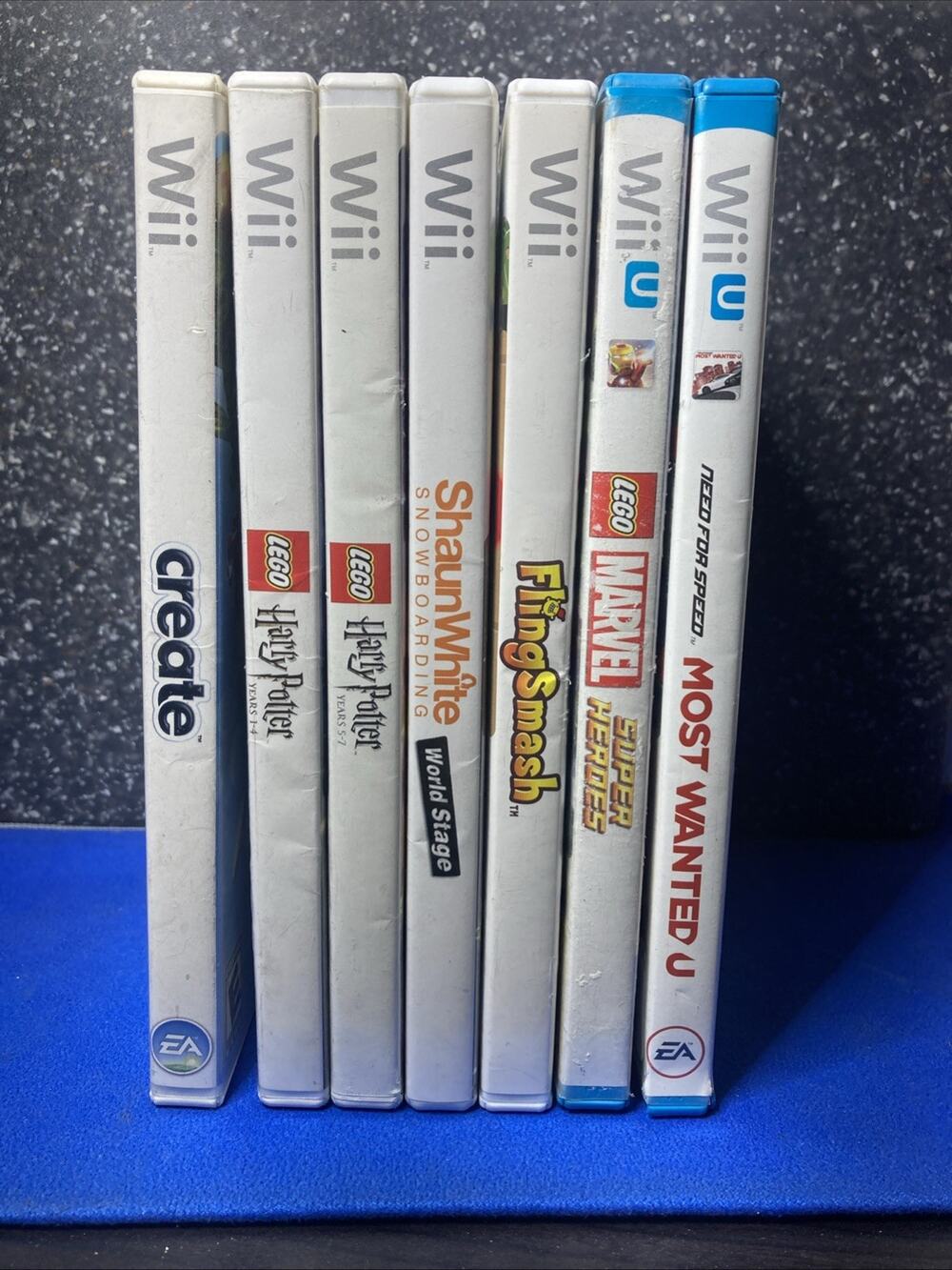 5 Wii Games And 2 Wii U Games